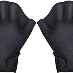 ATORSE 1Pair Webbed Swimming Gloves with Wrist Strap Waterproof for Adult Children L- Sporting Goods- Fitness Running & Yoga- Fitness Equipment & Gear- Aquatic Fitness Equipment-picture-15