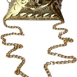 Mini Brass Coin Purse Small purse women Mini sling bags women-image-9