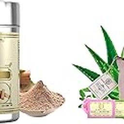 Khadi Natural Travel KitSkincare essentials Sandalwood Herbal Face Pack Face Pack For Natural Face Pack For Acne Herbal Face Pack For Glowing Skin Suitable For All Skin Types, 50 Gram-image-33