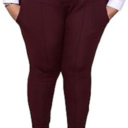 Women Regular Fit Cotton Blend Plus SizeTrack Pant,Comfortable Lower,Trouser,Sports,Night n Daily Use Gym Wear Lounge Pant for Women|MGS-1132_P-image-45