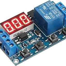 Robocraze DC 6V To 30V One Way Relay Module Delay Power Off Disconnection Trigger Delay Cycle Timing Circuit Switch-15