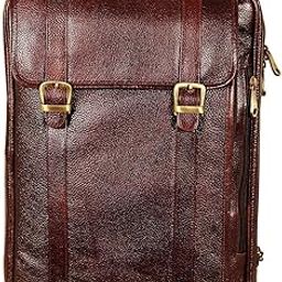 LV Full Grain Natural Leather Laptop Backpack For Men And Women 16 Inch Backpack Bag-image-53