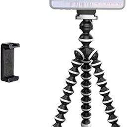 DIGITEK® (DTR 250 GT) 24cm Flexible Gorilla Mini Tripod with Phone Holder & Pan Head, 10 Sections Adjustment, 24cm Max Height, Cutting Edge Design, Reliable Grip, for Smartphones & Action Cameras-20