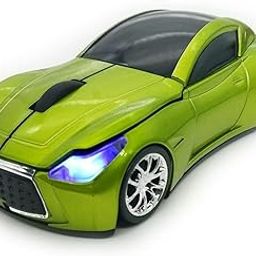 SDGSQHA Car Mouse for Computer, Wireless Car Mouse with USB Reciver, 3D, 1600DPI, Cool Sport Car Shaped Mouse, Cute Mini Mice for Laptop PC Computer Mac, for Both Boys, Girls, Kids and Adult-Green-image-55