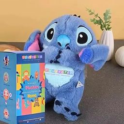 Tinytotem Stich Soft Toy for Girls Stitch Sleeping Breathing Teddy with Music and Light Heart Beat Plush Toys Kids & Babies Animal Stuff Gifts for Toddlers 32 cm (2025 Edition)-image-87