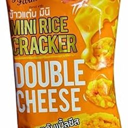 Younger Farm Mini Rice Crackers, Double Cheese Flavour, 60g, Product of Thailand-image-93