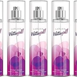Layer'r Women WottaGirl Secret Crush Aerosol Unscented Body Splash, 135Ml X Pack Of 5-image-19