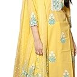 Women's Rayon Viscose Printed Straight Kurta with Pant & Dupatta-15
