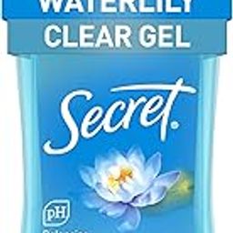 Secret Fresh Antiperspirant and Deodorant Clear Gel, Cool Waterlily, 2.6 Oz., 0.17 Pound-39