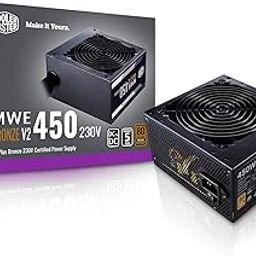 Cooler Master MWE 450 Bronze V2 Power Supply - Non-Modular | 80 Plus Bronze Certified | 120mm HDB Fan | DC-to-DC Circuit Design | ATX 2.52 Version | 450 Watt-13