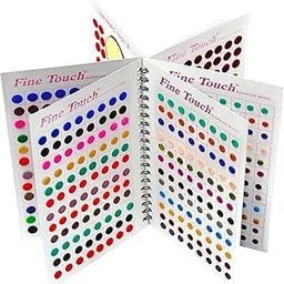 Plain Bindi Book, 948 Multicolor velvet Bindis for Women, Festive collection bindi booklet, Long-Lasting Adhesive, Traditional Indian Forehead Stickers-image-14