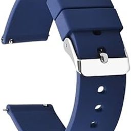 ZELFO Smart Watch Belt Compatible with Pebble Cosmos Ultra Smart Watch - Silicone Strap Belt-image-63