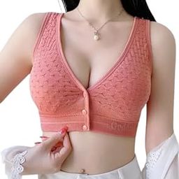 Women's New Moms Padded Front Open Feeding Maternity Baby Nursing Full Coverage Nursing Maternity Bra-18