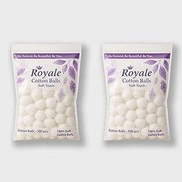 ROYALE WHITE COTTON BALLS 100 PCS - PACK OF 2-image-20