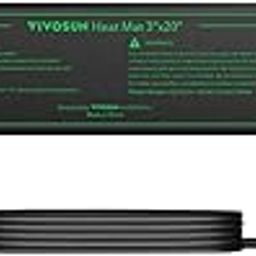 VIVOSUN Durable Waterproof Seedling Heat Mat Warm Hydroponic Heating Pad 1-Pack 3"*20"-image-36