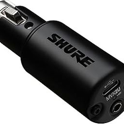 Shure MVX2U XLR-to-USB Digital Interface with Headphone Jack, Integrated Pre-amp with 60dB Gain Control, Zero-Latency Monitoring, 48V Phantom Power, ShurePlus Desktop App, 1m USB-C Cable-image-56