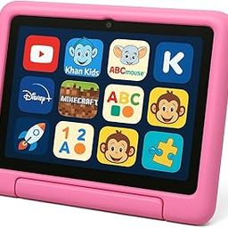 10.1" Kids Tablet Android 14 | 64GB Octa-Core 8GB RAM | Shockproof Case & Parental Control | 12H Fast Charge | HD Display w/Google Kids Space & Educational Apps | WiFi 6/Bluetooth/GPS | Ages 3-12-23