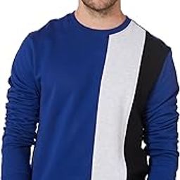 Men Cotton Rich Light Weight Crew Neck Sweatshirt (Regular Fit)-image-81