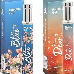 Naughty Girl Perfume for Women – Morning Dew & Blooming Blue Luxury EDP Combo – Buy One Get One – Long-Lasting Fragrance – 30ml x 2 – Travel-Size Perfume Gift Set-6