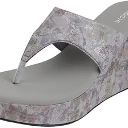 mochi Women High Wedge Heel Fashion Slip-on Sandal-picture-23
