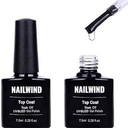 RUBYFACE Gel Nail Polish top Coat, No Wipe Tempered Top Coat Soak off gel, Quick Drying, Long Lasting, 7.5ml-image-68