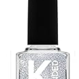 KINDED Nail Paint Long Lasting Lacquer Quick Drying Nail Polish Enamel for Girls Women With One Coat Single Stroke Application (9 ml, Shimmery Finish, Shade 11 Glittery Silver)-image-42