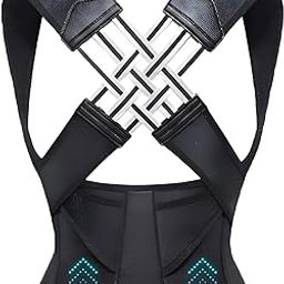 EASYMART Neoprene Posture Corrector Belt For Men & Women | Shoulder, Back Support Belt | Back Straightener Brace For Spine & Body Posture Correction | Clavicle Support | Universal Size-image-63