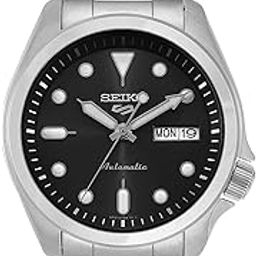 Sports Analogue Men's Watch(Black Dial Silver Colored Strap)-SRPE55K1-picture-45