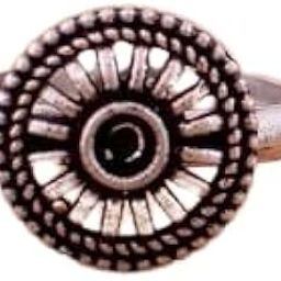 Sunflower Toe Ring, Silver, Traditional Style, Casual Wear, 92.5 Sterling Silver, Adjustable Size-image-35