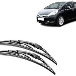 UNEESTORE METAL WINDSHIELD WIPER BLADE FOR Honda Jazz 2010 PACK OF 2 (D=24"&P=14")-image-80