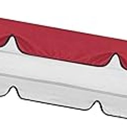 Outdoor Porch Swing Canopy Cover Windproof Sun Shade for Porch Balcony Patio Red|Home & Garden | Yard, Garden & Outdoor Living |1 Replacement Swing Canopy-picture-25