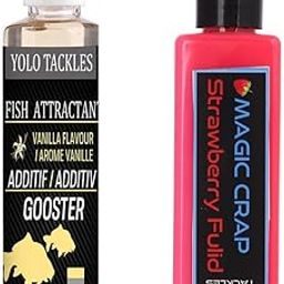 Fishing Vanilla Magic Crap Bait 100ml, Fish Attractant Strawberry 100ml-image-51