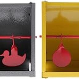 CALANDIS Integrated Shooting Target with Pellet Catcher for Training Black and Red-picture-18