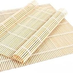 Olrada Natural Bamboo Sushi Mat (Set of 2/Piece, Bamboo Wood)-image-87