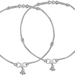 925 Sterling Silver Anklets For Women (silver)-image-42
