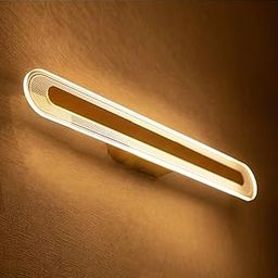 Groeien 15 Watts Modern Transparent Decorative LED Mirror Bathroom Picture Wall Light(Warm White) (1)-20