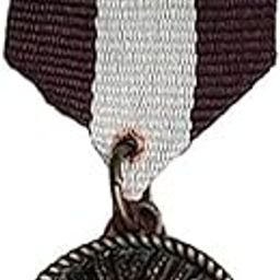 Mens Suit Medal Ribbon Military Medal Badge Lapel Pin Brooch (Multicolor) Brass For Men And Boys-image-84