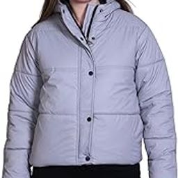 Hooded Semi Crop Jacket for Women in Full Zipper-image-47