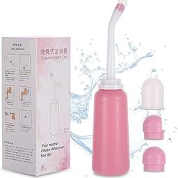Ndola Peri Bottle Postpartum 17oz Portable Travel Bidet Leakproof Perineal Irrigation Spray Bottle for Surgical Recovery, The Elders, Travel, Save Toilet Paper-25