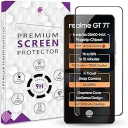 QOISA Premium Tempered Glass Screen Protector Guard For Realme GT 7T (6.8 Inch, Pack of 1) | Edge to Edge Coverage With Easy to installation kit-9