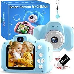 CADDLE & TOES Kids Camera for Children,with SD Card, Photos, Digital Video,Camera with Filters and Games for for 4+ to 15 Year Old Kids Toddler, Christmas Birthday Gifts Toys (Blue)-image-44