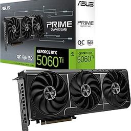 ASUS The SFF-Ready Prime GeForce RTX™ 5060 Ti 16GB GDDR7 OC Edition Graphics Card (PCIe® 5.0, 16GB GDDR7, HDMI®/DP 2.1, 2.5-Slot, Axial-tech Fans, Dual BIOS)-10