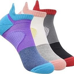 Women's Sports Collection Low Cut/Ankle Length Skid-Proof Gym Socks with Mesh Knit Made with Cotton and Spandex - (Pack of 3 Pair) (Free Size)-image-39