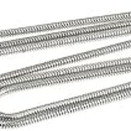 Tia Premium Purse Shoulder Bag Chain Strap Handle, Handbag Purse Chain Replacement, Purse, Clutch Making, Replacement, Decoration & DIY (Silver Round Snake Chain-120Cm)-picture-21