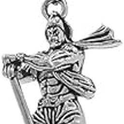 Lord Hanuman Pendant with Gada Finish Mens Religious pendant locket with chain-image-27