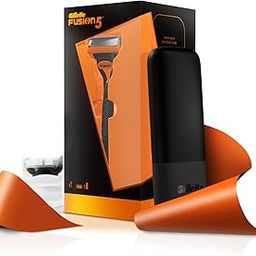 Gillette Fusion Premium Gift Set for Men | 1 Gillette Fusion Manual Razor, 2 Gillette Fusion Cartridges, 1 Travel Case-image-26