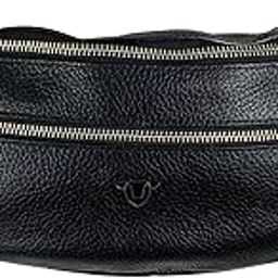 Crossbody Leather Bag for Men & Women for Travel Outdoor Activities (Black) | Purely Handmade with Additional Gift Wallet for every Bag | Frienshipday Gift | Leather gift For friend-image-31