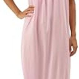 Full Length Nighty Slip | 100% Hosiery Cotton Softness | Lightweight & Breathable Long Slip | Sleepwear Nightdress Pink-image-13