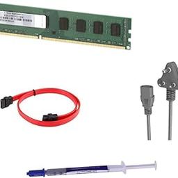 8GB DDR3 Desktop RAM 1600MHz Support Enter E-H61 Mother Boards (3 Years Warranty)(Double Side 8 * 2 = 16 IC) & SATA Cable and Desktop Power Cable and CPU Cooling Paste-13