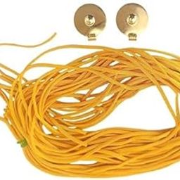 Pack of 2pcs Brass Big Mangal Sutra Plain designed and Yellow Thread(Plained)-image-70